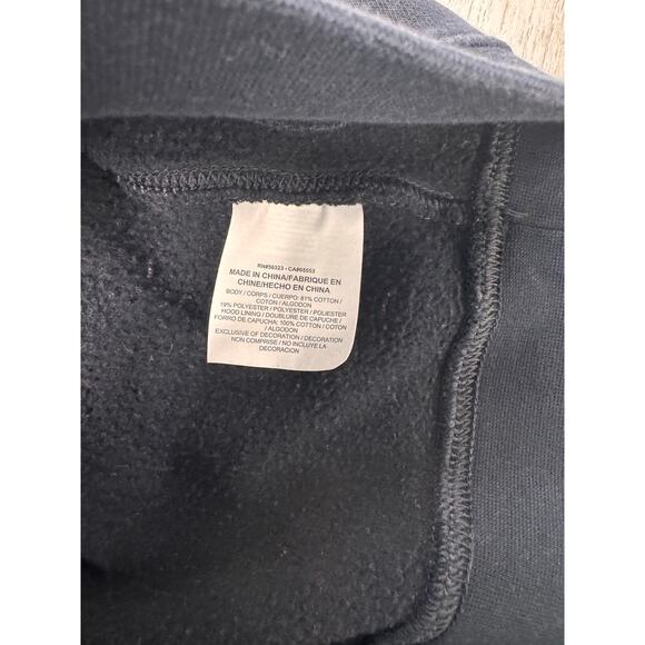 Nike NBA Cleveland Cavaliers Black Mens M Basketball Mini Swoosh Pullover Hoodie - Picture 4 of 8